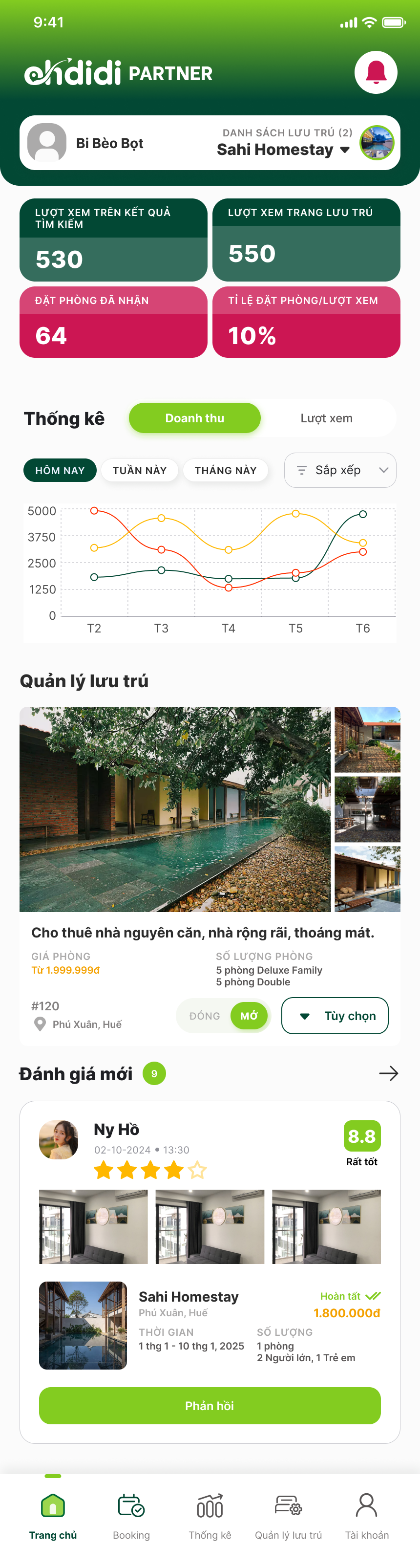Bước 3: Đón những vị khách đầu tiên và tăng trưởng doanh thu bán phòng