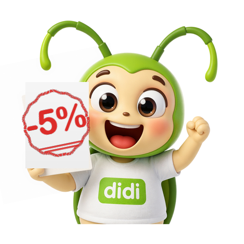 Mascot Ohdidi giảm 5%