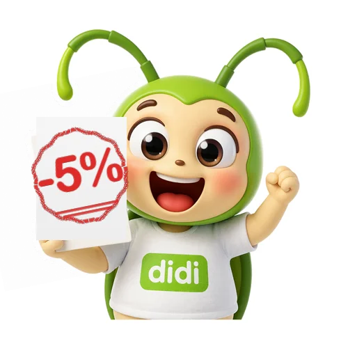 Mascot Ohdidi giảm 5%