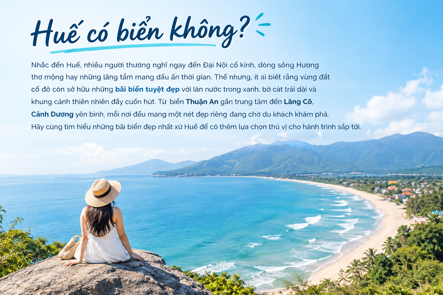 Huế có biển không? Kinh nghiệm đi Biển ở Huế