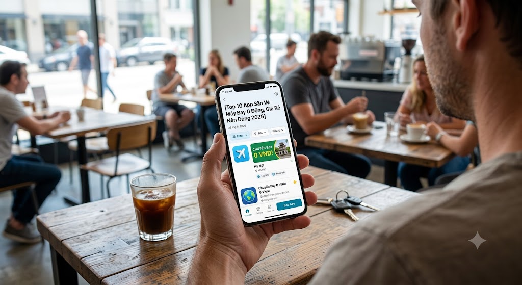 Top 10 App Săn Vé Máy Bay 0 Đồng, Giá Rẻ Nên Dùng 2026