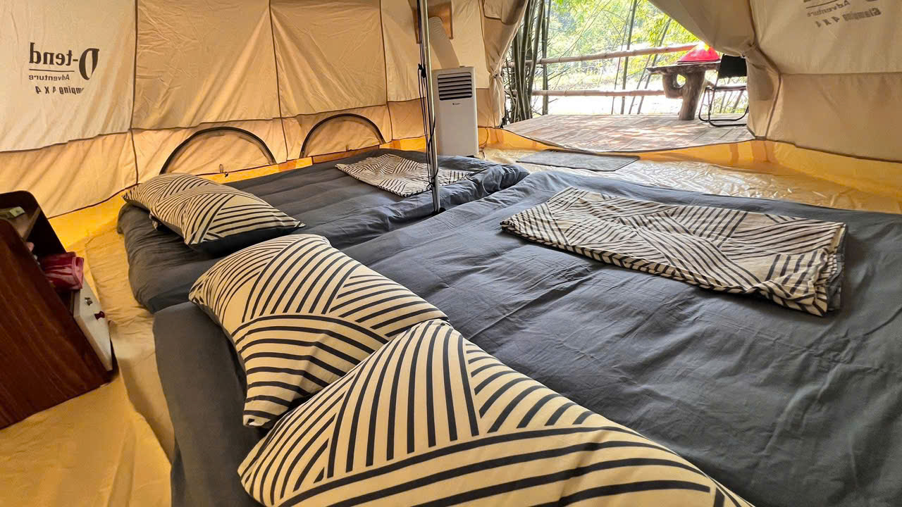 Homestay Familigia chòi gỗ bên suối