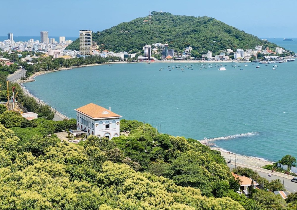 view biển vũng tàu