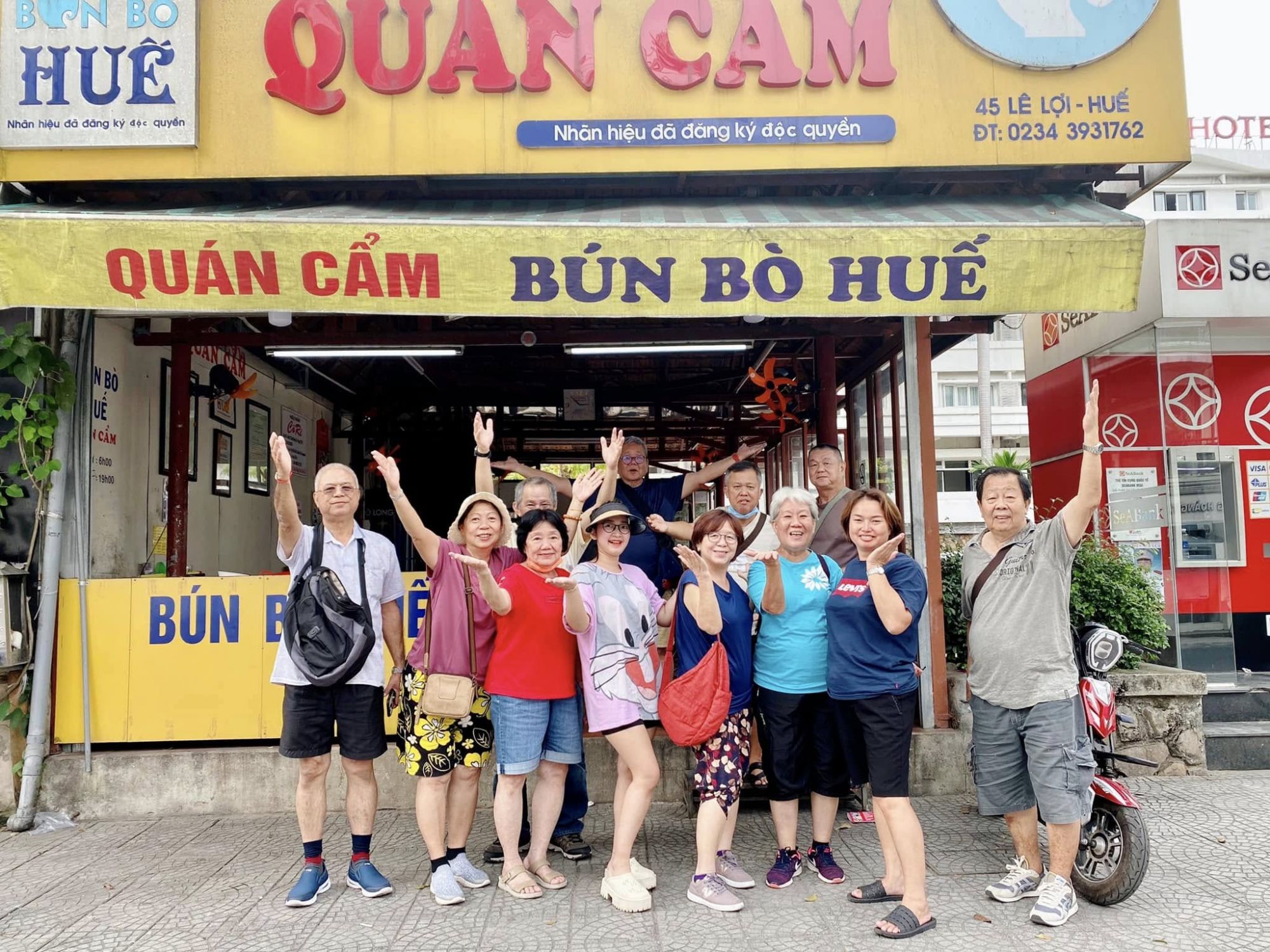 Quán Cẩm - Bún Bò Huế ở ngay trung tâm được nhiều thực khách ghé đến
