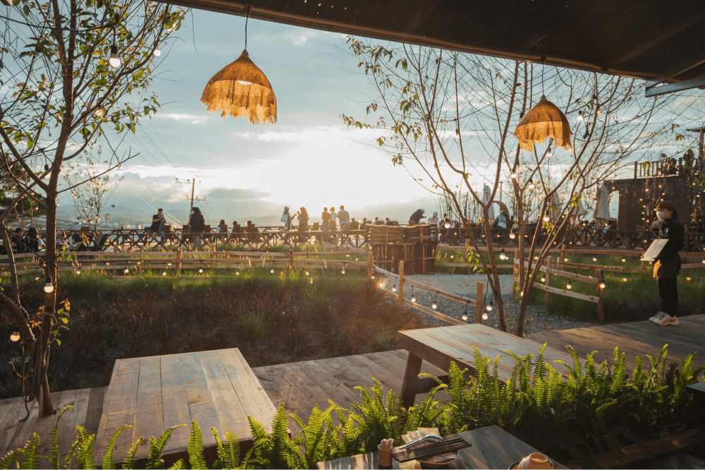 cafe đà lạt trên đồi