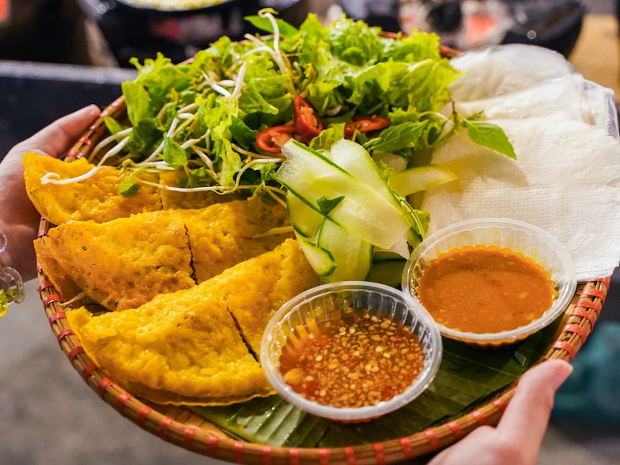 đặc sản bánh xèo hội an