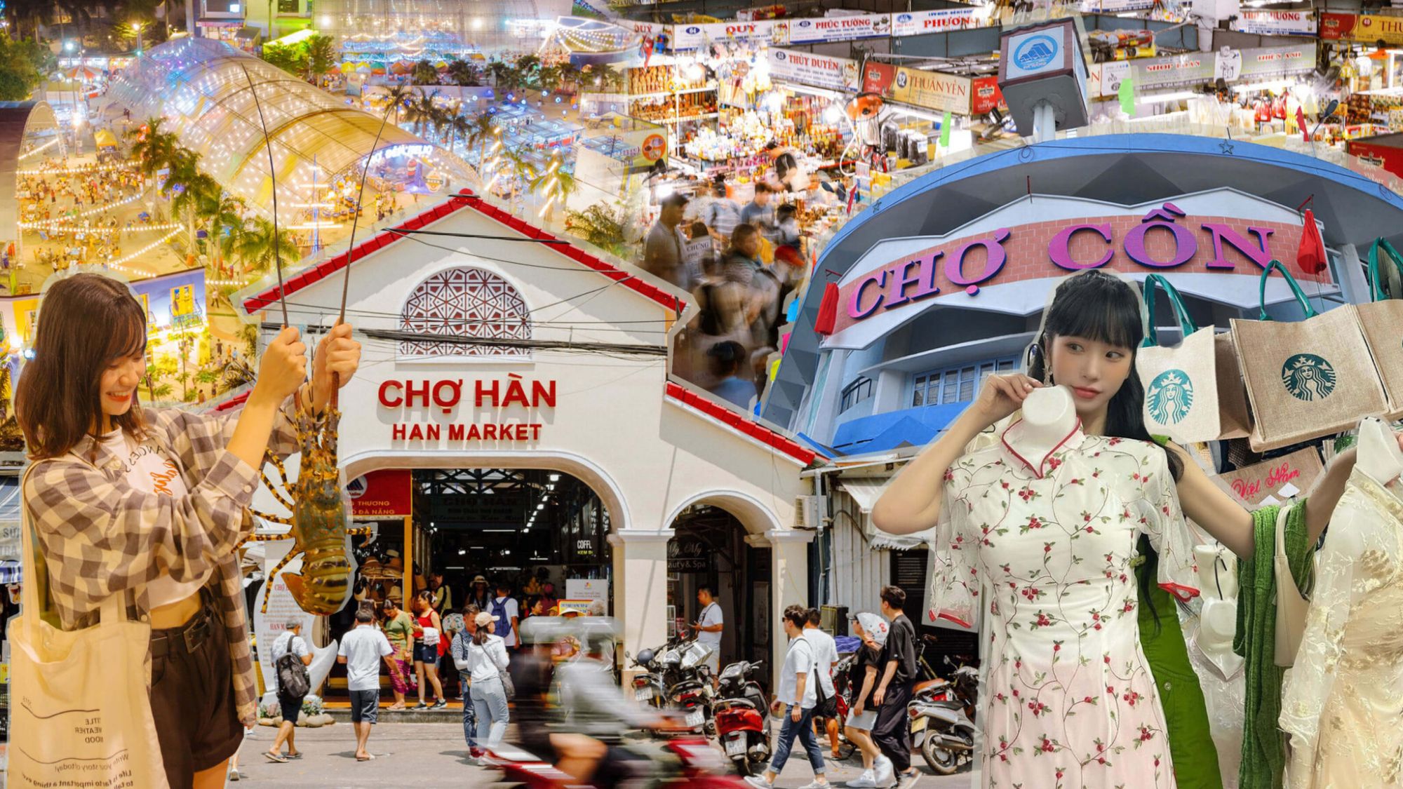 Các khu chợ truyền thống tại Đà Nẵng với đa dạng mặt hàng đặc sản Đà Nẵng