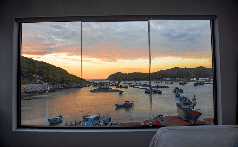 homestay vĩnh hy view biển đẹp