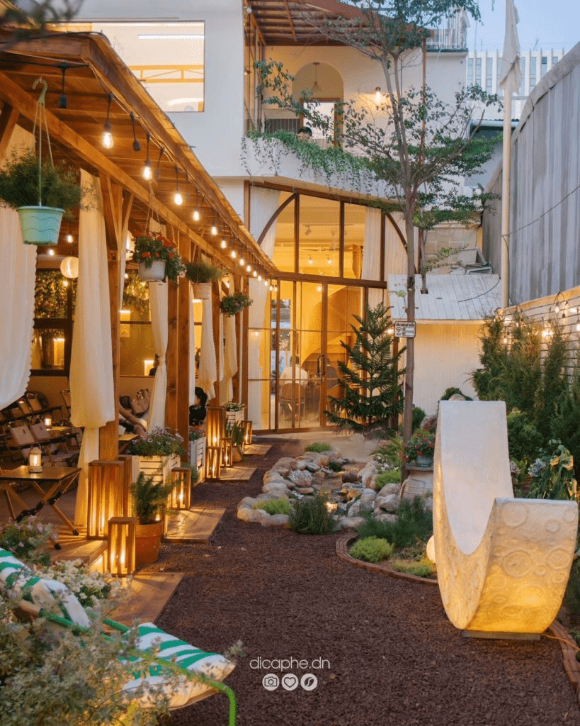 quán cafe đẹp ở đà nẵng về đêm
