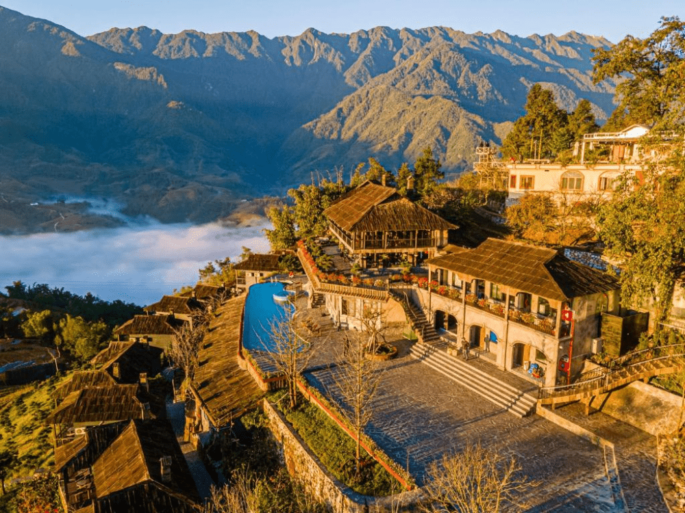 the mong village resort sapa