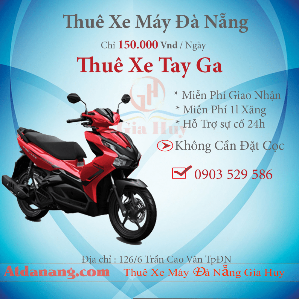 thuê xe máy đà nẵng gia huy