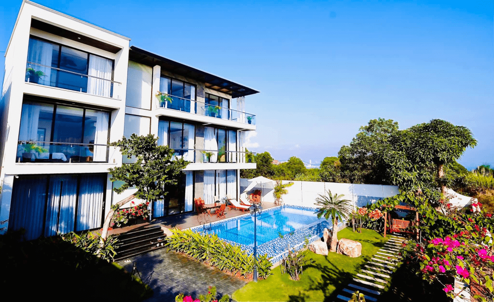 villa hạ long có bể bơi giá rẻ