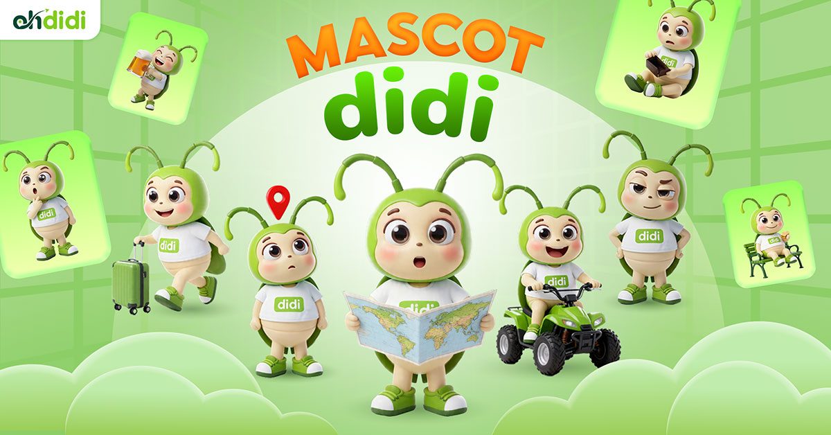 Linh vật “didi” - Người bạn đồng hành mới của ohdidi.vn