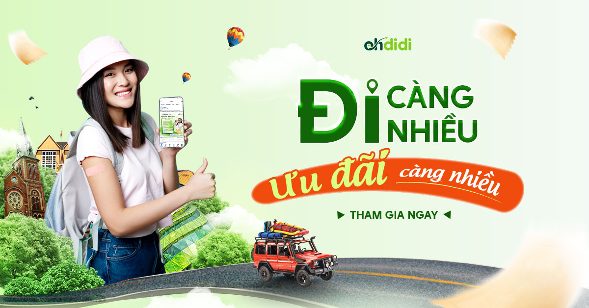 Đi càng nhiều – Ưu đãi càng nhiều: Khám phá chương trình tích điểm Ohdidi.vn dành cho khách hàng thân thiết